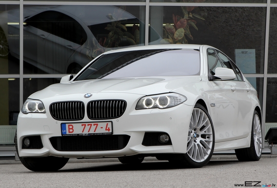 BMW 530D F-10 M-SPORTPAKET ALPINWEISS 3