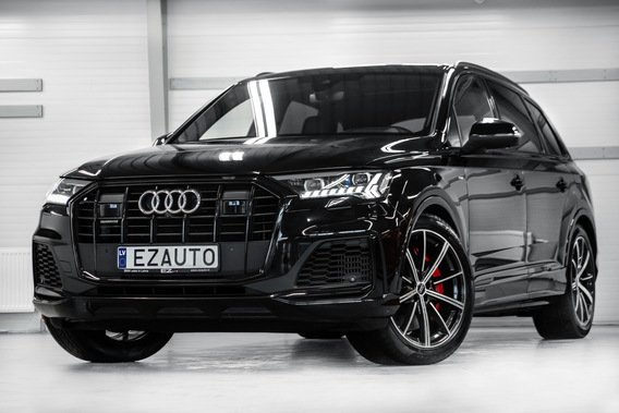 AUDI Q7 60 TFSI-E 3.0B 456ZS PHEV QUATTRO S-LINE NIGHT VISION SOFT CLOSE ALCANTARA HEADLINER 