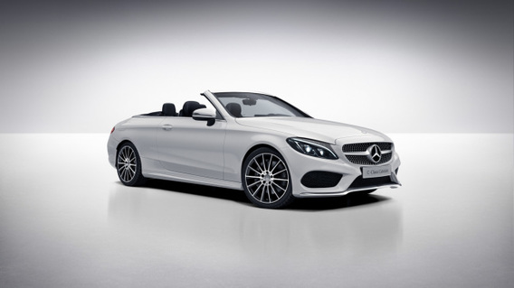 MERCEDES-BENZ C300 245ZS AMG LINE CABRIO BURMESTER SOUND PARK ASSIST DYNAMIC LED LIGHTS
