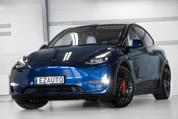 TESLA MODEL Y LONG RANGE 535ZS DUAL MOTORS ADAPTIVE CRUISE PANORAMA CAR PLAY AUTOPILOT 