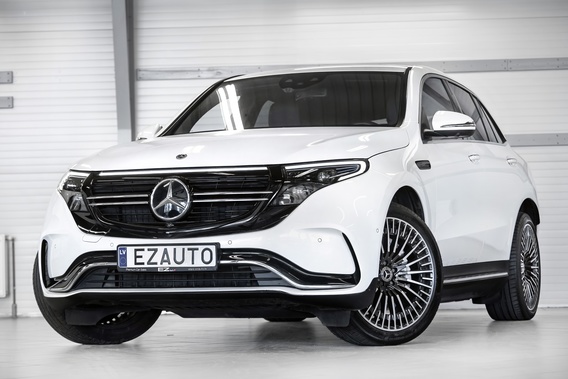 MERCEDES BENZ EQC400 408ZS 4MATIC AMG LINE BURMESTER 360 CAMERA KEYLESS GO HEAD UP PARKING ASSIST SUNROOF