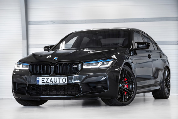 BMW M5 F90 626ZS COMPETITION X-DRIVE M DRIVERS PACKAGE M SEATS ALCANTARA HEADLINER CERAMIC APPLICATION SOFT CLOSE M SHADOW LIGHTS  